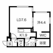 Alivio西町の間取り画像