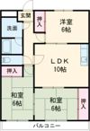 緑ヶ丘角新ビルの間取り画像