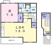 ブリーゼSK・Ⅱの間取り画像