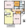 フォンテーヌ Aの間取り画像