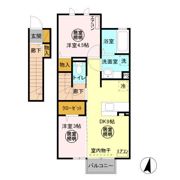 大黒屋 十参番館の間取り画像