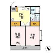 フラワーエステートの間取り画像