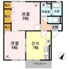 リバープレートつくし Aの間取り画像