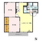 Salt Valley Court(ｿﾙﾄﾊﾞﾚｰｺｰﾄ ) Aの間取り画像