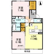 Maison つわぶきの間取り画像