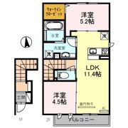 D-roomみのりの間取り画像