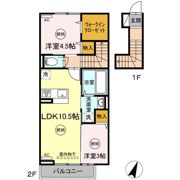 リバーサイドの間取り画像