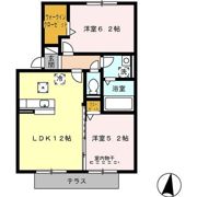 おおくぼの森 A棟の間取り画像