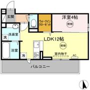 タウンコートカレラⅢの間取り画像