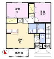 グランドゥール飾東の間取り画像
