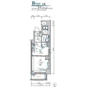 MAXIV西国立の間取り画像