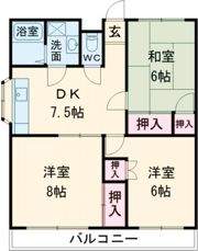 エクセレントハイツの間取り画像