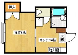 ハピネスKの間取り画像