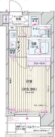レガロ飛鳥山の間取り画像