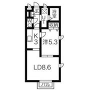 ラヴェールMYの間取り画像