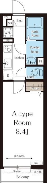 リブリ・上北台の間取り画像