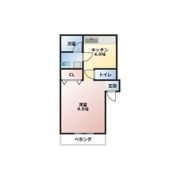 メリディアン西春の間取り画像
