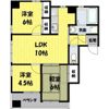 マンション緑黒石C棟の間取り画像