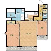 三旺マンション第2新栄の間取り画像