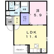アルコバレーノの間取り画像