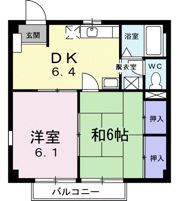 エスポワールの間取り画像