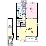 リーゼBの間取り画像