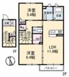 クレールの間取り画像