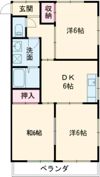 ピアハイツの間取り画像