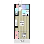 VILLA紺屋町の間取り画像