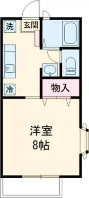 サンヒルズAの間取り画像