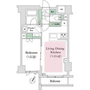 オープンレジデンシア神楽坂若宮町の間取り画像