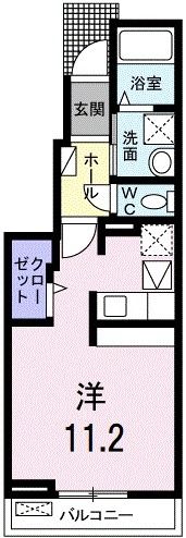 カーサ北口の間取り画像