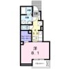 ヴィラ・大砂場Aの間取り画像