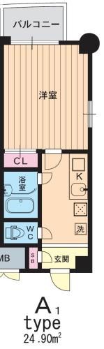 GATO D．M北山の間取り画像