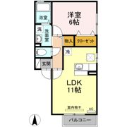 ヴィルポートの間取り画像