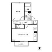 レピィナード Ⅱの間取り画像