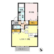 グランモア Bの間取り画像