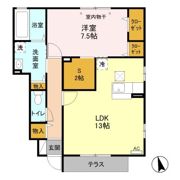 ライデンハイツ Ⅲの間取り画像