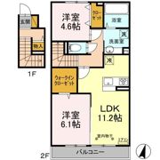 コンフォーレ A棟の間取り画像