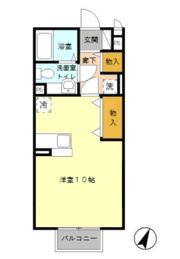 セジュールコト Aの間取り画像