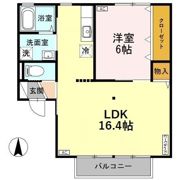 セジュールジェントリー Bの間取り画像