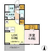 クラージュの間取り画像