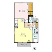 ドミール六条の間取り画像