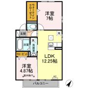 リヴェールの間取り画像