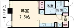 レジディア熊本辛島の間取り画像