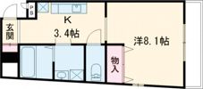 グランフィールドの間取り画像