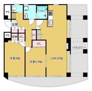 PEARL上幟の間取り画像