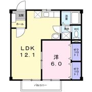 アメニティハイツの間取り画像