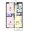 コーポラスFujiAの間取り画像