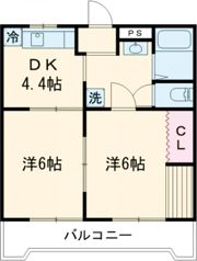 パークライフ下市場の間取り画像